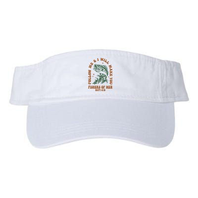 Fishers Retro Christian Bible Christian Dad Valucap Bio-Washed Visor