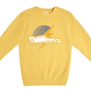 Formula Racing Car Lover Gift Design Idea Gift Premium Crewneck Sweatshirt