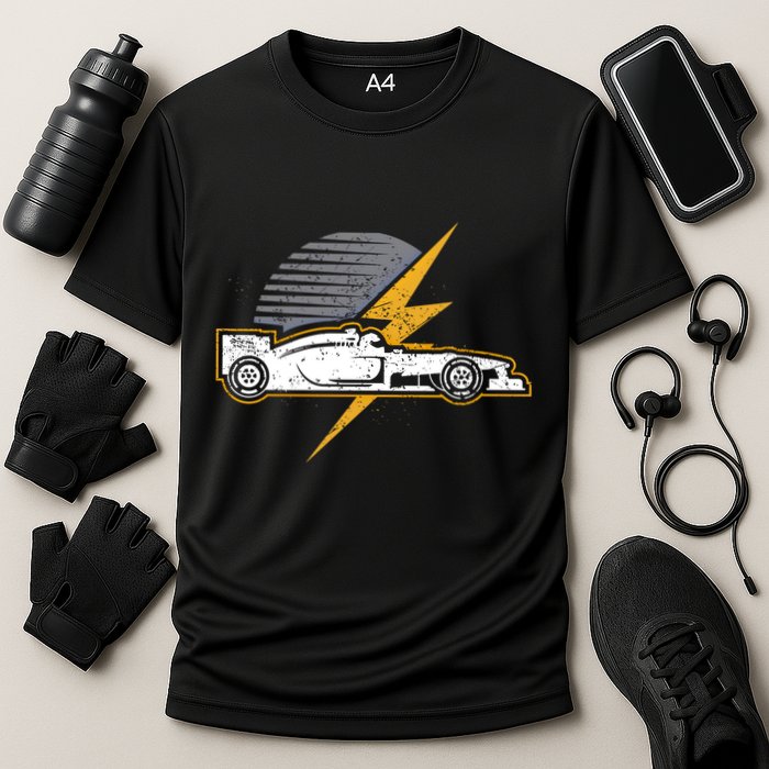 Formula Racing Car Lover Gift Design Idea Gift Cooling Performance Crew T-Shirt