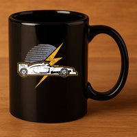 Formula Racing Car Lover Gift Design Idea Gift 11oz C Handle Ceramic Mug