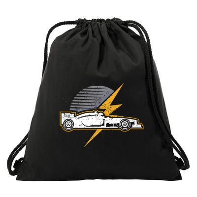 Formula Racing Car Lover Gift Design Idea Gift Drawstring Bag