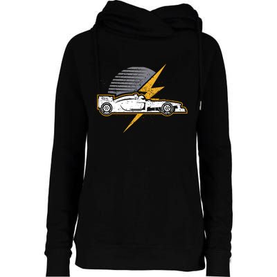 Formula Racing Car Lover Gift Design Idea Gift Womens Funnel Neck Pullover Hood