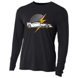 Formula Racing Car Lover Gift Design Idea Gift Cooling Performance Long Sleeve Crew