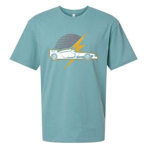 Formula Racing Car Lover Gift Design Idea Gift Sueded Cloud Jersey T-Shirt