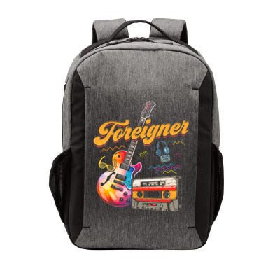 F.O.R.E.I.G.N.E.R Retro Cassette 90s Rock Music Old Fashion Vector Backpack