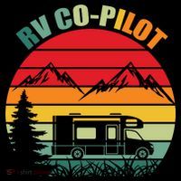 Funny RV CoPilot Adventure Awaits RV Camping Bag