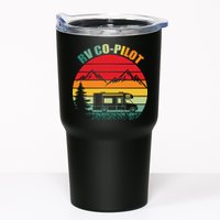 Funny RV CoPilot Adventure Awaits RV Camping Tumbler