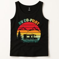 Funny RV CoPilot Adventure Awaits RV Camping Tank Top
