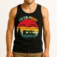 Funny RV CoPilot Adventure Awaits RV Camping Tank Top