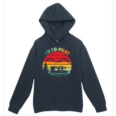 Funny RV CoPilot Adventure Awaits RV Camping Urban Pullover Hoodie