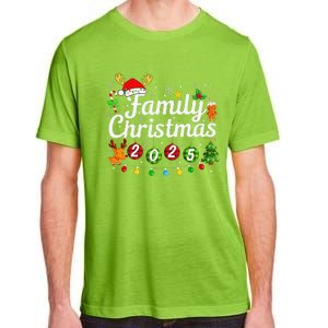 Family Reunion Christmas 2025 Holiday Xmas Pajamas Matching Adult ChromaSoft Performance T-Shirt