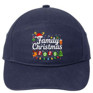 Family Reunion Christmas 2025 Holiday Xmas Pajamas Matching 7-Panel Snapback Hat