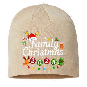 Family Reunion Christmas 2025 Holiday Xmas Pajamas Matching Sustainable Beanie