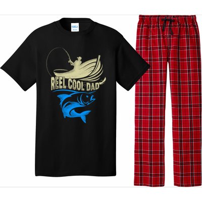 Fishing Reel Cool Dad Father’s Day For Fisher Funny Gift Pajama Set