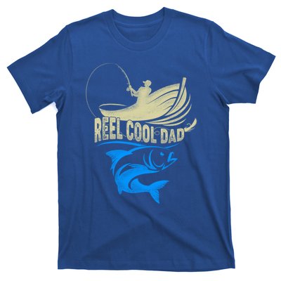 Fishing Reel Cool Dad Father’s Day For Fisher Funny Gift T-Shirt