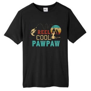 Fishing Reel Cool Pawpaw Father’s Day Gift Fisherman Pawpaw Tall Fusion ChromaSoft Performance T-Shirt