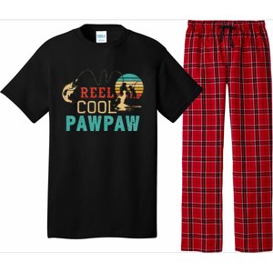 Fishing Reel Cool Pawpaw Father’s Day Gift Fisherman Pawpaw Pajama Set