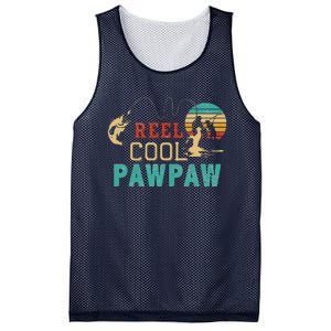 Fishing Reel Cool Pawpaw Father’s Day Gift Fisherman Pawpaw Mesh Reversible Basketball Jersey Tank