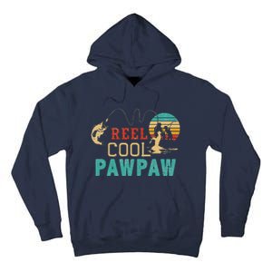 Fishing Reel Cool Pawpaw Father’s Day Gift Fisherman Pawpaw Tall Hoodie