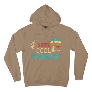 Fishing Reel Cool Pawpaw Father’s Day Gift Fisherman Pawpaw Hoodie