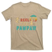 Fishing Reel Cool Pawpaw Father’s Day Gift Fisherman Pawpaw T-Shirt