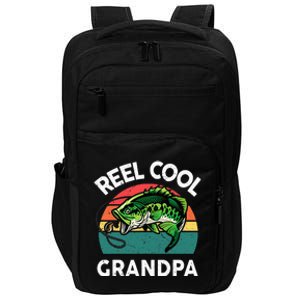 Fishing Reel Cool Grandpa Fathers Day Impact Tech Backpack