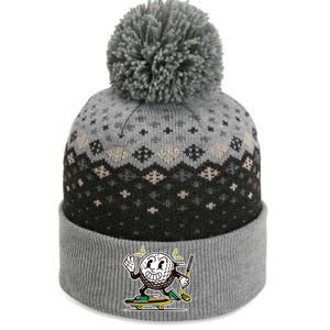 Funny Retro Cartoon Skateboarding Golf Ball The Baniff Cuffed Pom Beanie