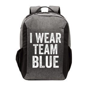 Formula Racing Car I Wear Team Blue F1 Formula One Racing Car Vector Backpack