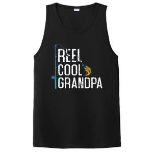 Fishing Reel Cool Grandpa Father’s Day Gift For Fisher Gift PosiCharge Competitor Tank