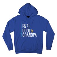 Fishing Reel Cool Grandpa Father’s Day Gift For Fisher Gift Hoodie