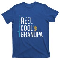 Fishing Reel Cool Grandpa Father’s Day Gift For Fisher Gift T-Shirt