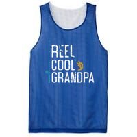 Fishing Reel Cool Grandpa Father’s Day Gift For Fisher Gift Mesh Reversible Basketball Jersey Tank