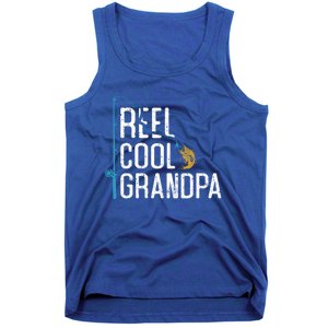 Fishing Reel Cool Grandpa Father’s Day Gift For Fisher Gift Tank Top