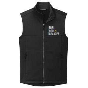 Fishing Reel Cool Grandpa Father’s Day Gift For Fisher Gift Collective Smooth Fleece Vest