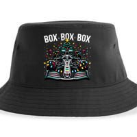 Formula Racing Car Box Box Box Radio Call Fun Christmas Tree  Sustainable Bucket Hat