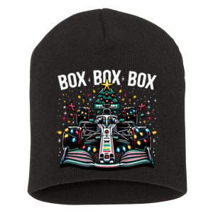 Formula Racing Car Box Box Box Radio Call Fun Christmas Tree  Short Acrylic Beanie