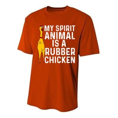 Funny Rubber Chicken Gift Men Women Rubber Chicken Costume Gift Performance Sprint T-Shirt