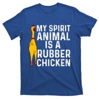 Funny Rubber Chicken Gift Men Women Rubber Chicken Costume Gift T-Shirt