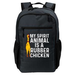 Funny Rubber Chicken Gift Men Women Rubber Chicken Costume Gift Daily Commute Backpack