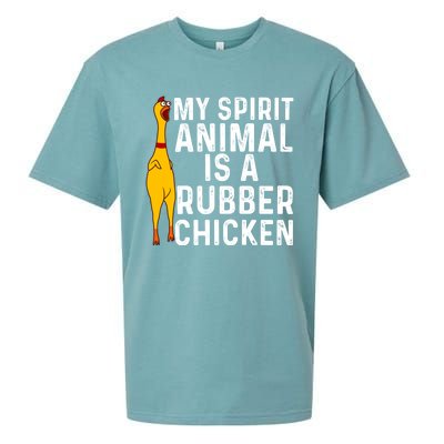 Funny Rubber Chicken Gift Men Women Rubber Chicken Costume Gift Sueded Cloud Jersey T-Shirt