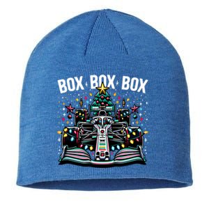 Formula Racing Car Box Box Box Radio Call Fun Christmas Tree Cute Gift Sustainable Beanie