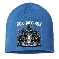 Formula Racing Car Box Box Box Radio Call Fun Christmas Tree Cute Gift Sustainable Beanie