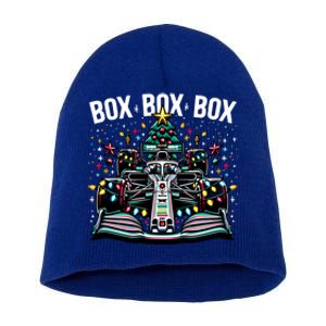 Formula Racing Car Box Box Box Radio Call Fun Christmas Tree Cute Gift Short Acrylic Beanie