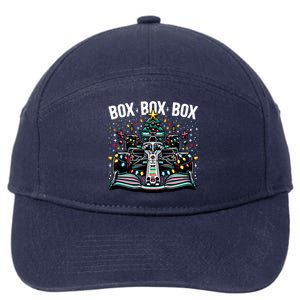 Formula Racing Car Box Box Box Radio Call Fun Christmas Tree Cute Gift 7-Panel Snapback Hat