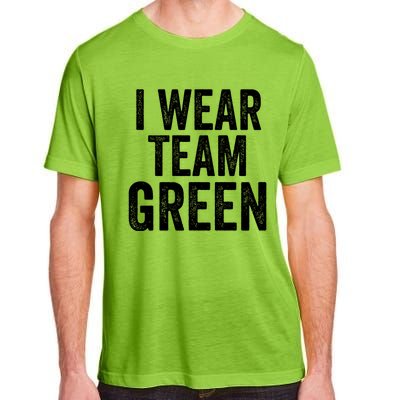 Formula Racing Car I Wear Team Green F1 Formula One Racing Car Adult ChromaSoft Performance T-Shirt