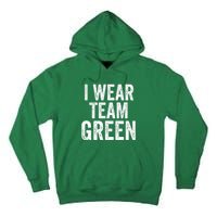 Formula Racing Car I Wear Team Green F1 Formula One Racing Car Tall Hoodie