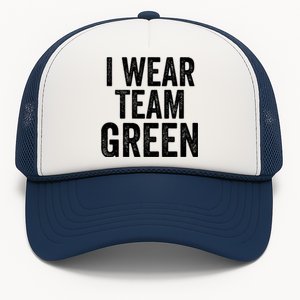 Formula Racing Car I Wear Team Green F1 Formula One Racing Car Trucker Hat