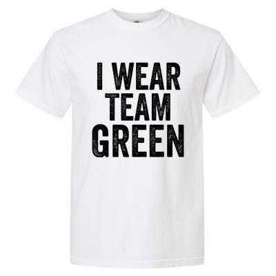 Formula Racing Car I Wear Team Green F1 Formula One Racing Car Garment-Dyed Heavyweight T-Shirt