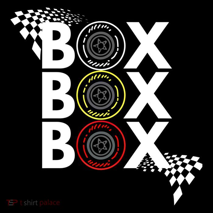 Formula Racing Car Box Box Box Radio Call To Pitbox Car Race Gift Mug