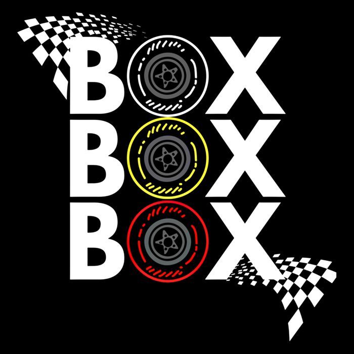 Formula Racing Car Box Box Box Radio Call To Pitbox Car Race Gift Women's Pullover Hoodie